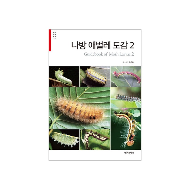 [도서] [한국생물목록 18] 나방 애벌레 도감 2