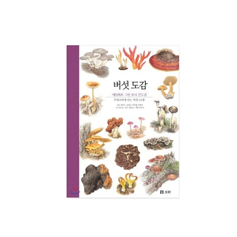 [도서] 세밀화로 그린 보리 큰도감-버섯 도감